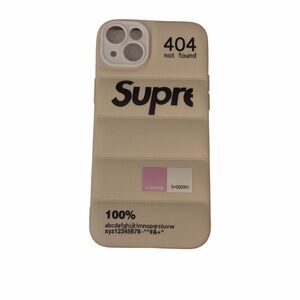 Supre 404 Not Found Puff Jacket iPhone 15 Plus